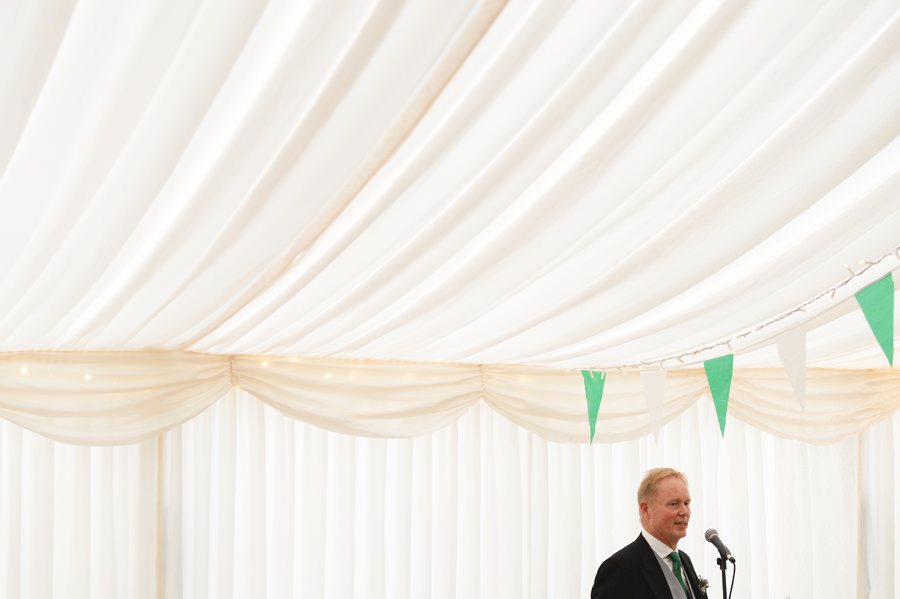 Wedding reception, father's speech in Cornwall, England - Zácsfalvi Gyula 