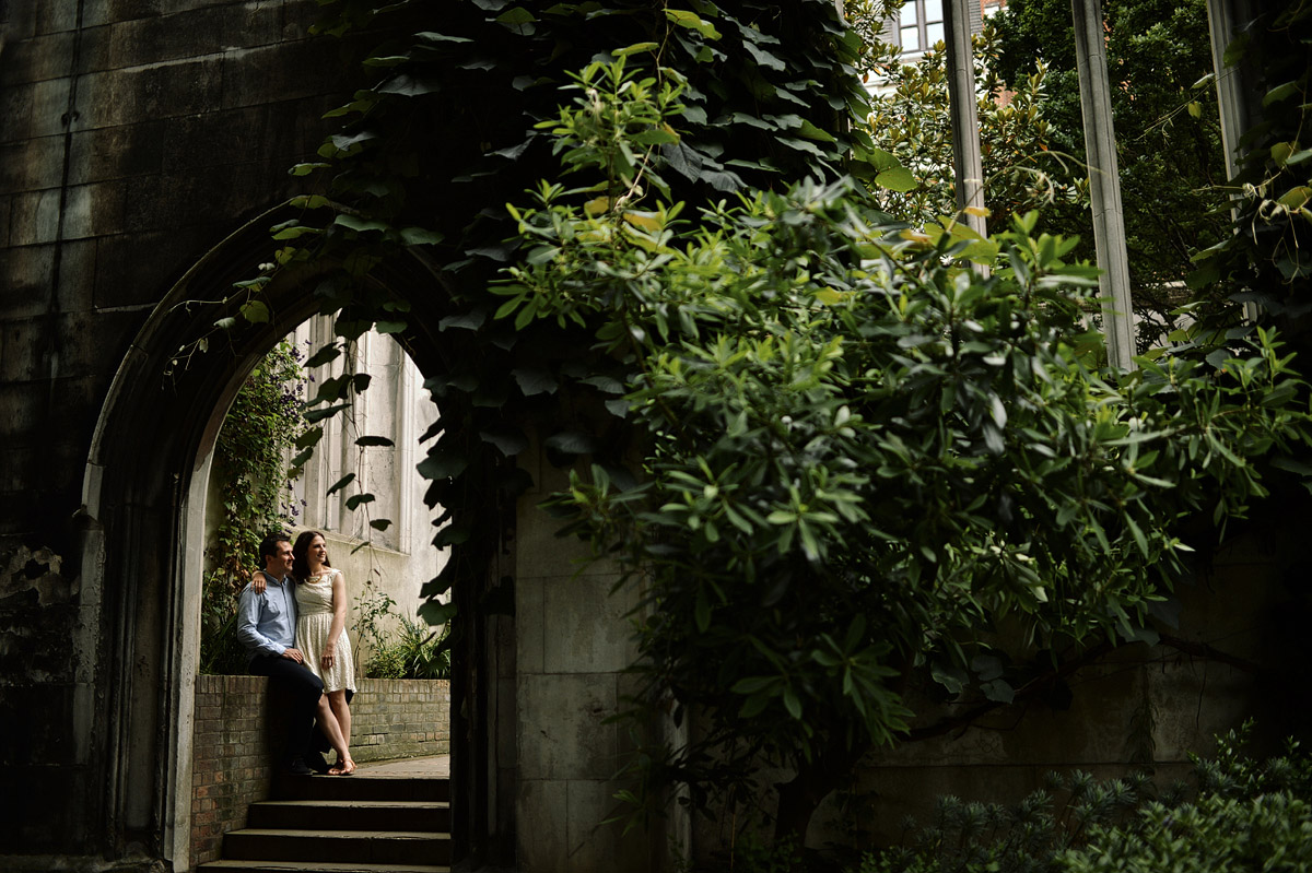 London Engagement Photography - St Dunstan in the East