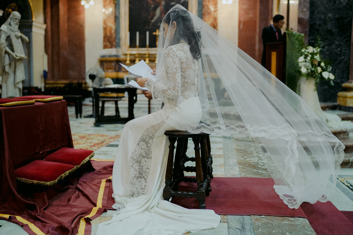 Mdina cathedral Wedding ceremony