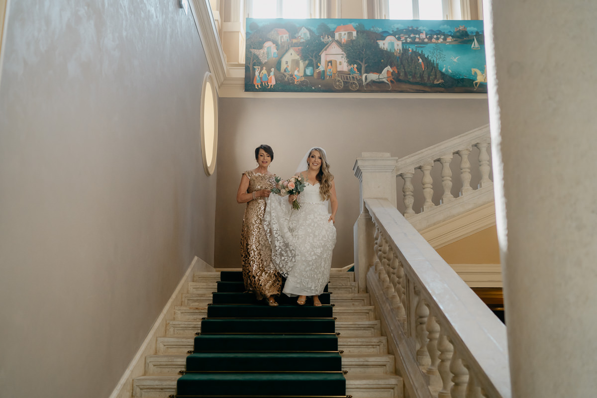 Menyasszony lépcsőn Turai Kastély