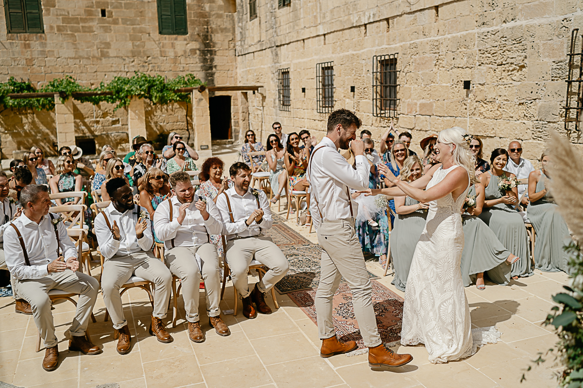 Palazzo Palina wedding ceremony Gozo Ta'cenc wedding photography